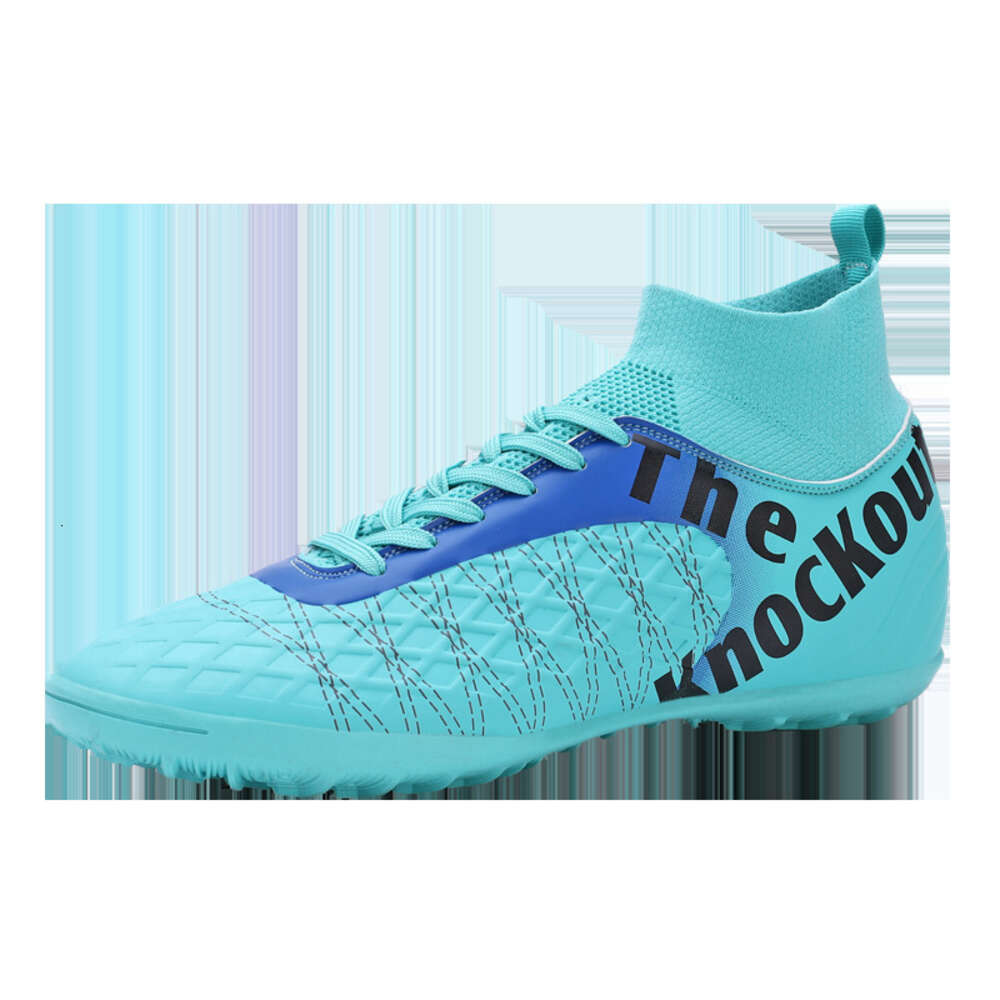 Factory wholesale Large size adult children Cleats Football Boots Grass Training Match Futsal Lightweight Soccer Shoes