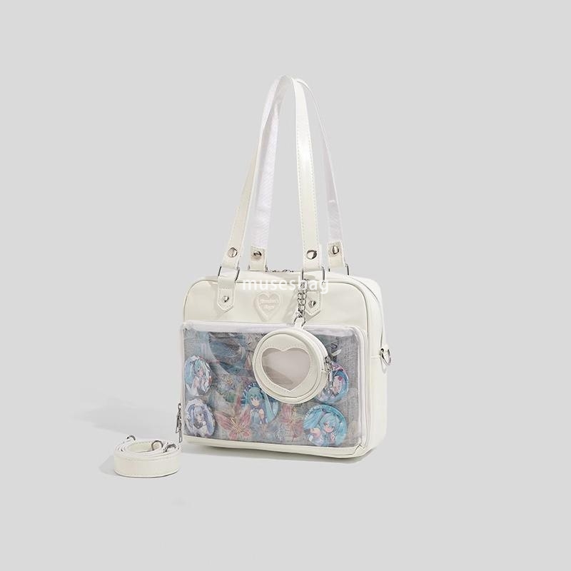 High quality Japanese soft surface material niche design casual student cross body uniform bag girls anime daily commuting shoulder handbag