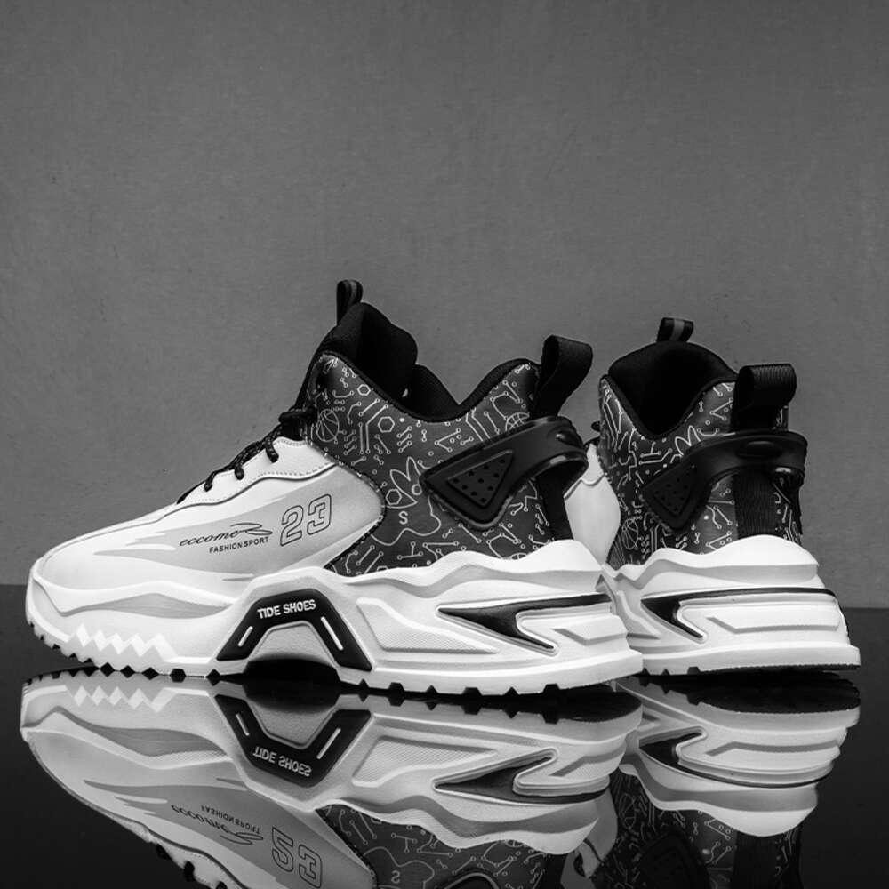 New design walking custom youth trend shock absorbing sneakers waterproof non-slip running shoes for men