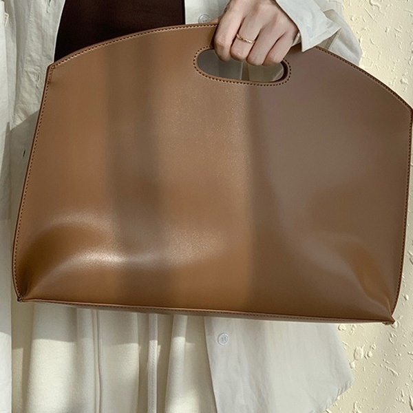 High quality Instagram style niche design, high-end notebook laptop bag temperament thin style hand-held office commuting briefcase women's bag
