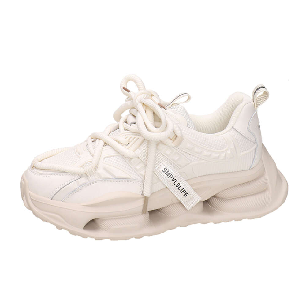 New design comfortable chunky women Custom running men mesh fabric Breathable style walking shoes for couple