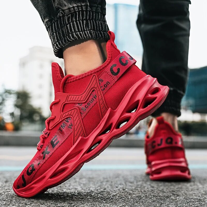 Men Shoes Lightweight Sneakers White Outdoor Breathable Mesh Black Casual Shoes For Men Athletic Jogging Tennis Shoes 142