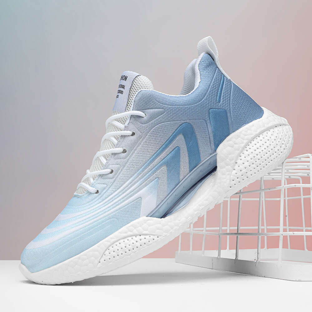 High quality Outdoor Fashion Sneakers Mesh Breathable lightweight Sports Couple Men Casual Running Shoes