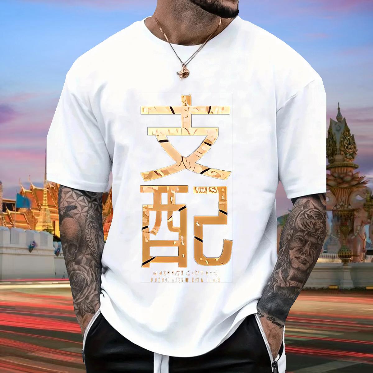 Wholesale T-Shirts Casual Beach Short Sleeve Cotton O-Neck Men Clothes T-Shirt Classic Cartoon Printing S-3XL Tops