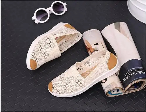 STG S Womens Sports Shoes Breathable Mesh Wedge Summer Womens Walking Shoes Light Solid Anti slip Casual Shoes 240611