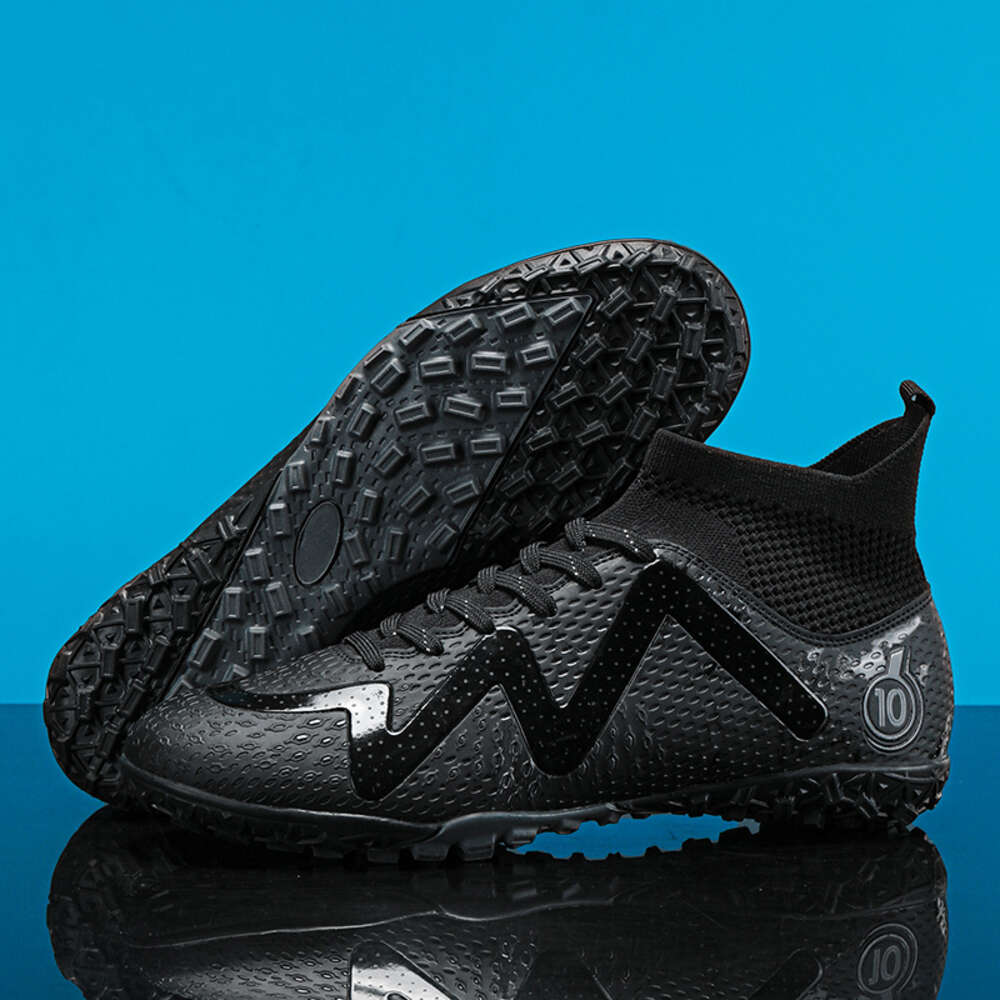 Indoor Outdoor Professional Men Football Sneakers Boy boots High Ankle Men's Cleats Training Soccer shoes