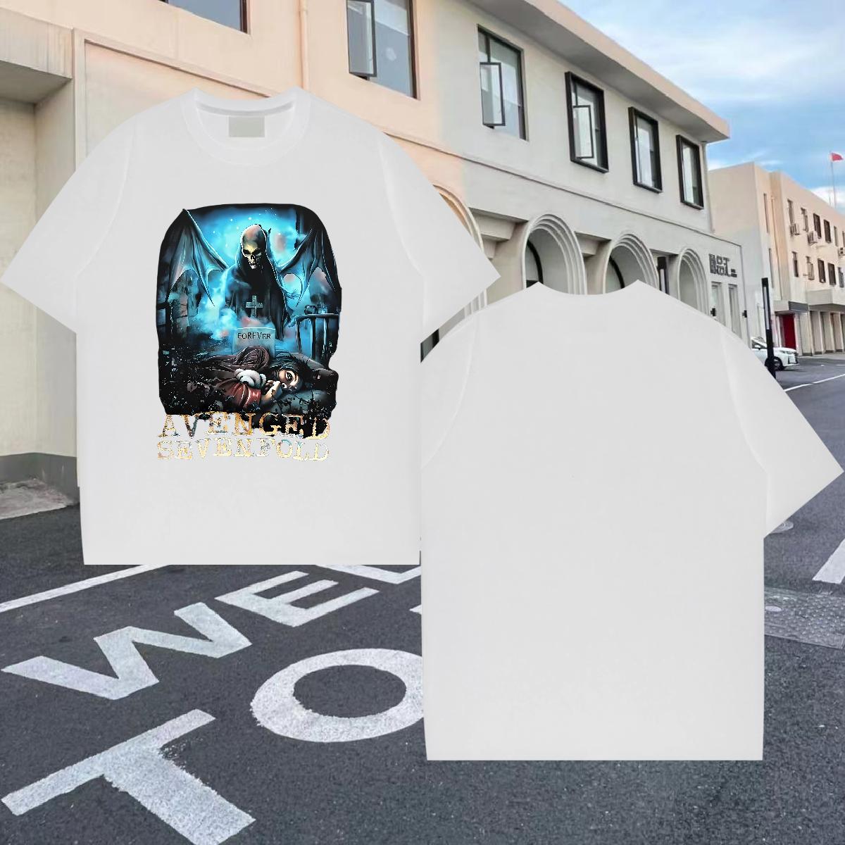 Designer Couples T Shirts Crew Neck Cotton Spring Summer Man T Shirts Customized Print 2024 Tee Shirt