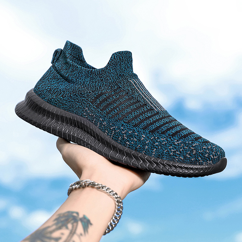 Men Running Shoes White Comfortable Sport Shoes 2023 Lightweight Walking Shoes Men's Sneakers Breathable Tennis Shoes Zapatillas