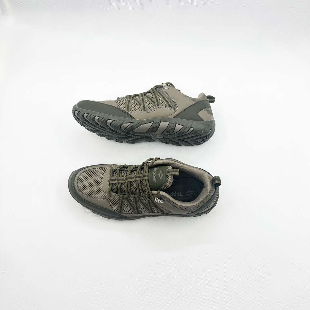 High quality comfortable non-slip sneakers custom barefoot cross-country running flat slow walking casual shoes for men