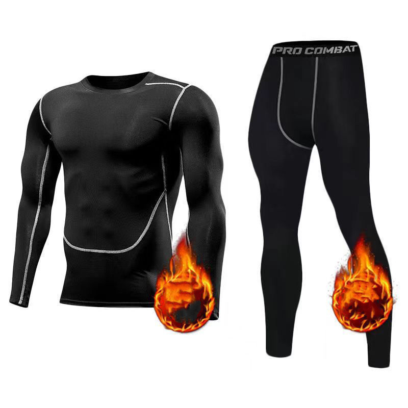 New moto gp Motorcycle Thermal Underwear F1 Set Men's Motorcycle Skiing Winter Warm Base Layers Tight Long Johns Tops Pants Set
