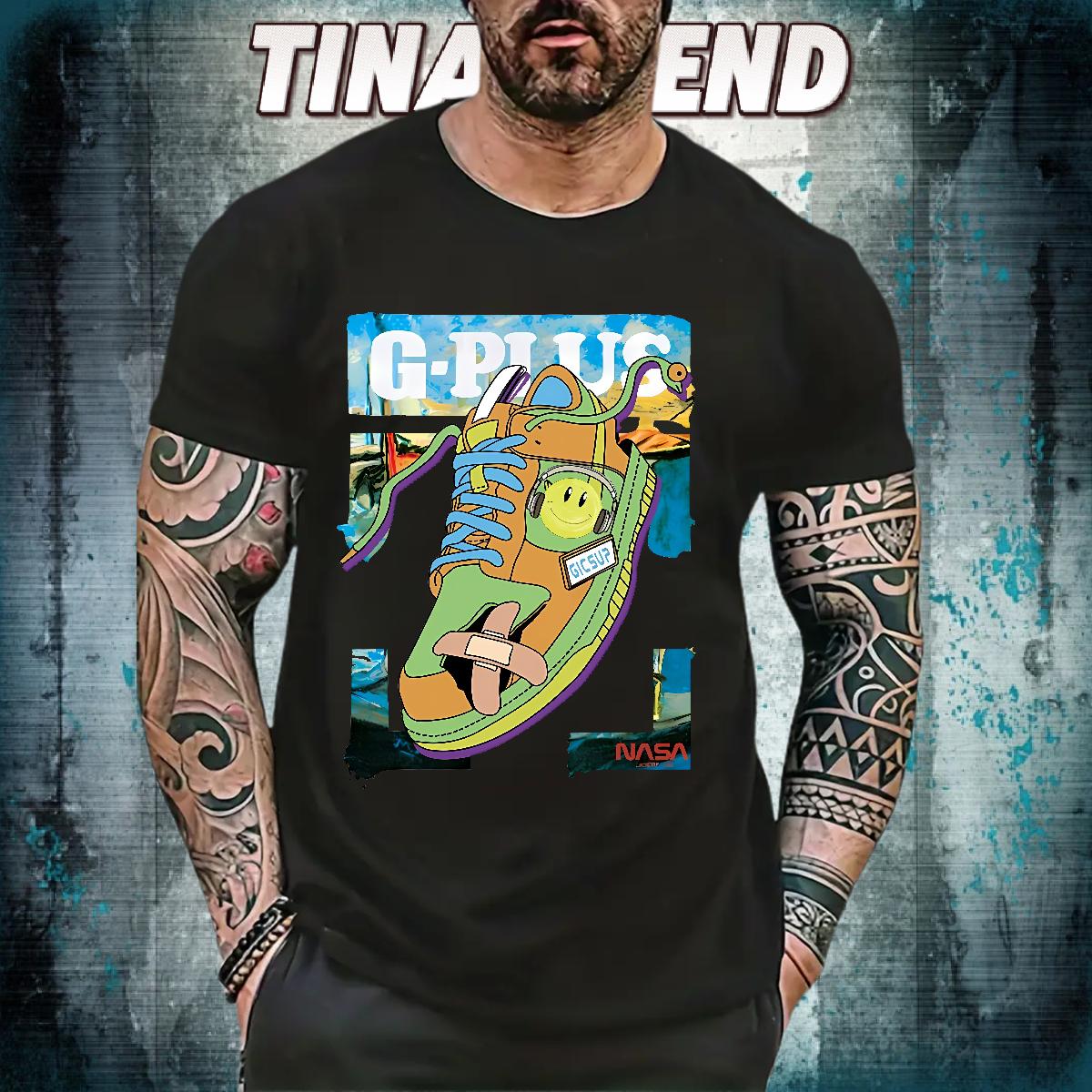 5A Men Tees Breathable Crew Neck Cotton Street wear Hip Hop T shirt Plus Size Custom 2024 Clothes