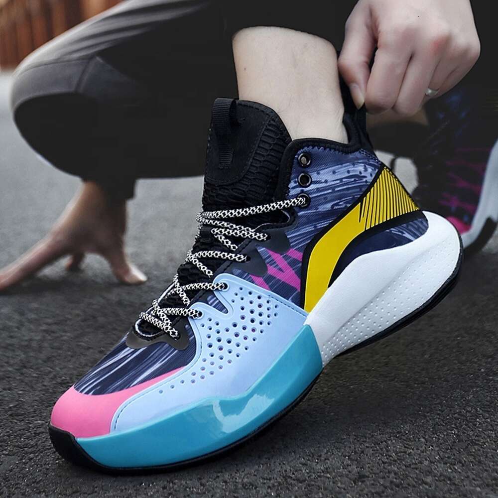 2022 New Non-slip Sneakers Men Street Master Outdoor Wearable Basketball Sports Shoes