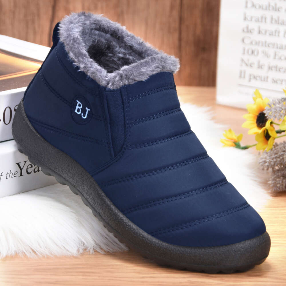 Classic design couple winter sneakers Warm outdoor unisex snow boots
