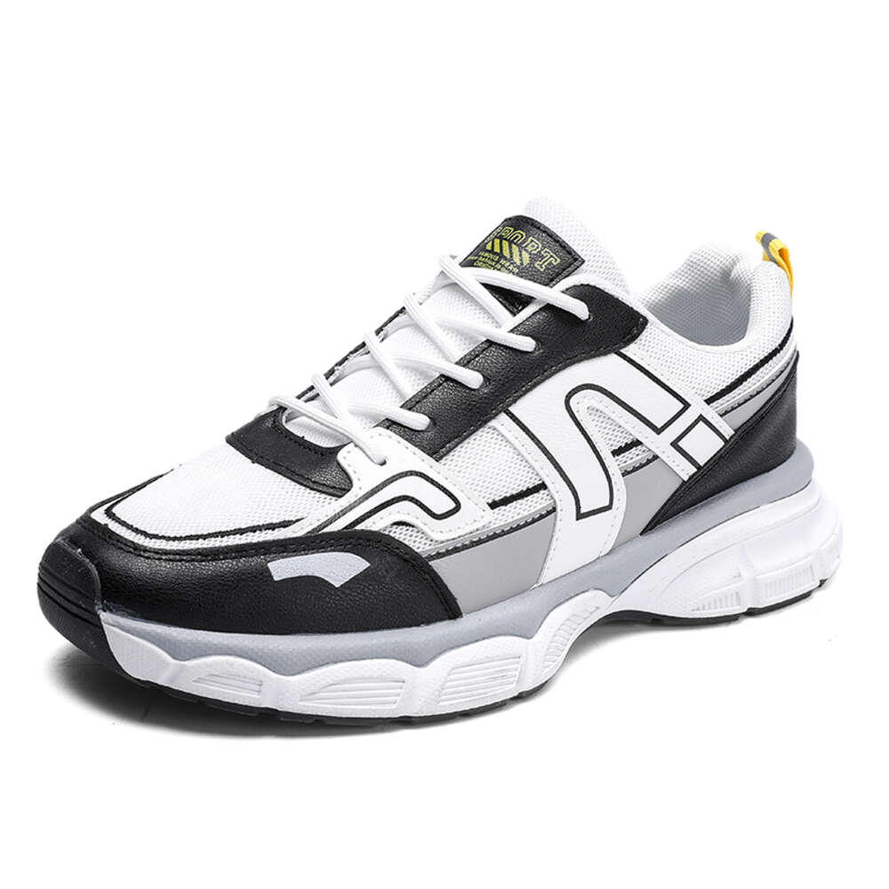 Wholesale Customized Mesh Men Casual Shoes Fashionable Breathable Cushioning Running Walking Style Sneakers