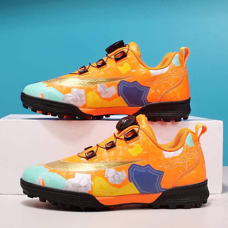 New Teenagers Wholesale Low-Ankle Football Boots Turf Soccer Shoes Boys Training Football Cleats Grass Sneakers Girls Special