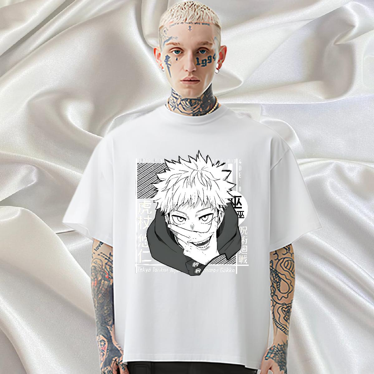 High Quality Couples T Shirts Short sleeve Cotton Soft Street Wear Mens T Shirts Custom Anime DIY Tees Shirts