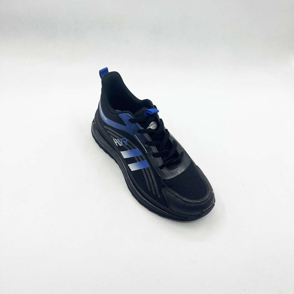 Hot black sneakers Custom OEM comfortable running for Soft sole breathable casual shoes men four seasons