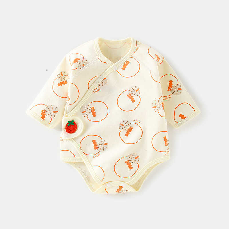 Baby Jumpsuits Rompers Baby fart suit Spring and autumn baby romper cotton newborn long-sleeved printed bodysuit boneless climbing suit