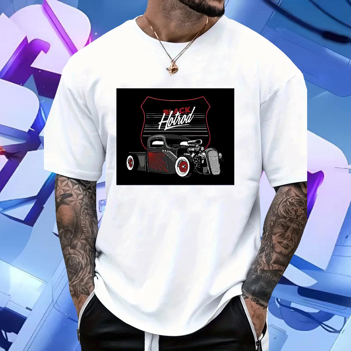 Comfortable Men Tees Cotton Breathable Short Sleeve Casual Beach T Shirts Men Customized 2024 DIY Tee Shirt