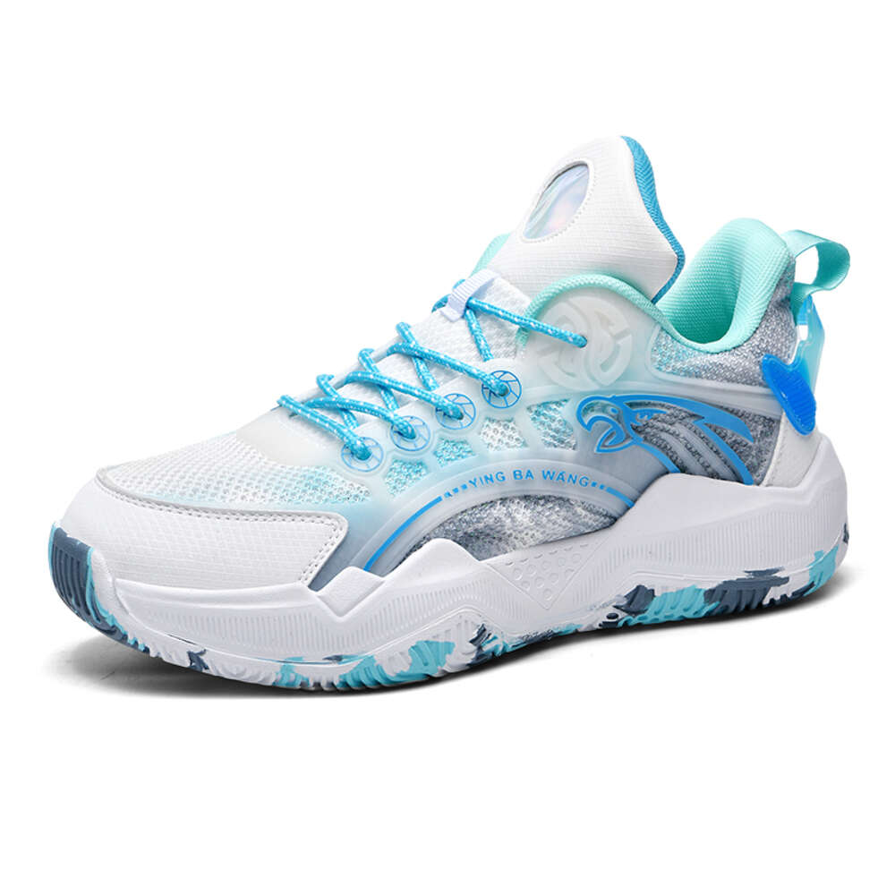 Factory Wholesale Brand Quality Sneakers Fashion Couple High Top Shock Absorbing Basketball Shoes