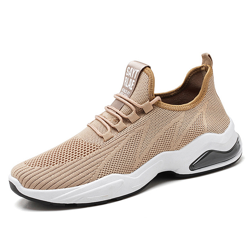 Men's breathable soft soled comfortable casual running mesh shoes