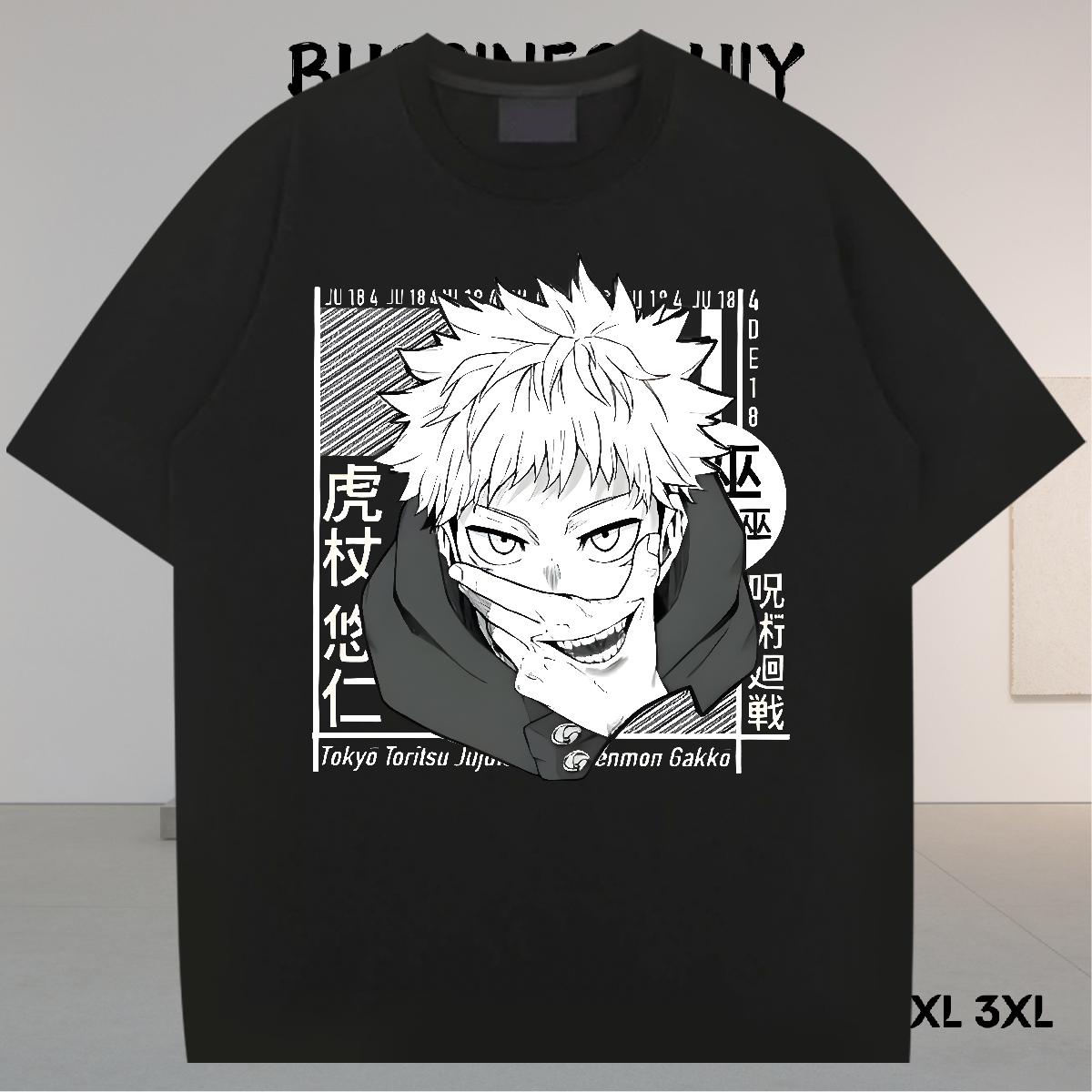 Fashion Design T Shirts Men Custom Anime Spring Summer Mens Tshirts Round Neck Short Sleeve Loose