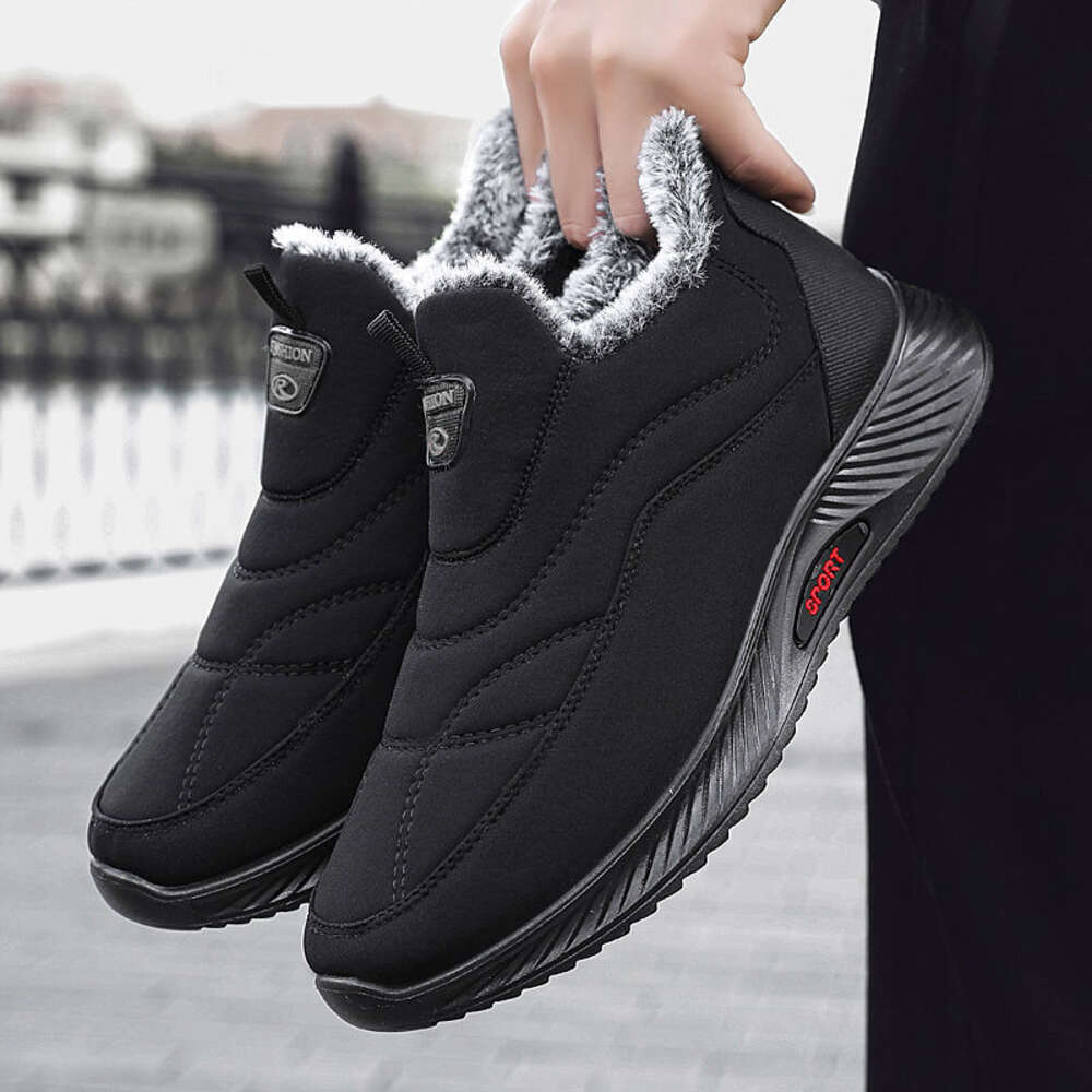 Wholesale heating high quality winter outdoor men's snow boots