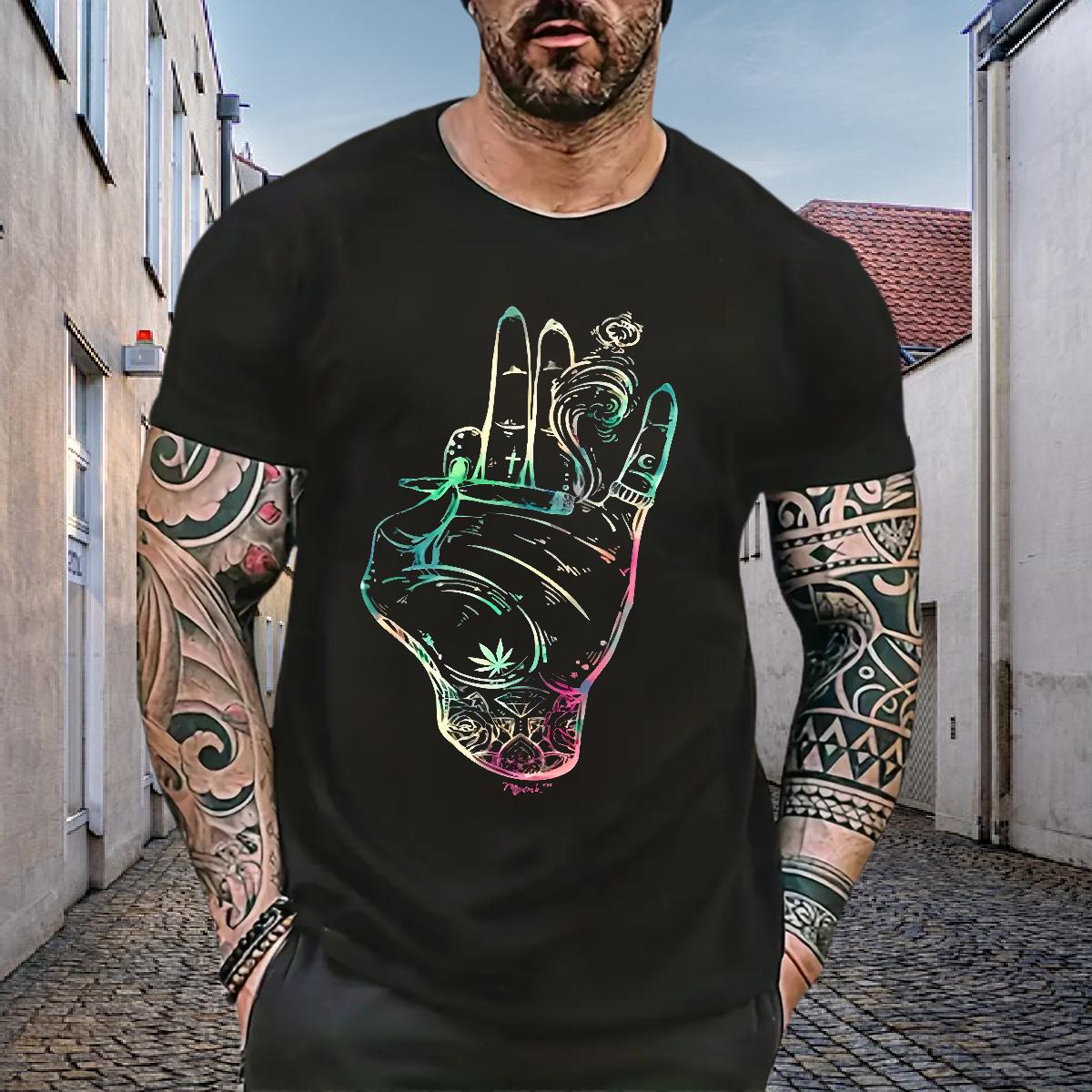 Classic Men Clothes T-Shirt Cotton O Neck Short Sleeves High Street Hip Hop T shirt Custom Printing DIY Customized Tee Shirt