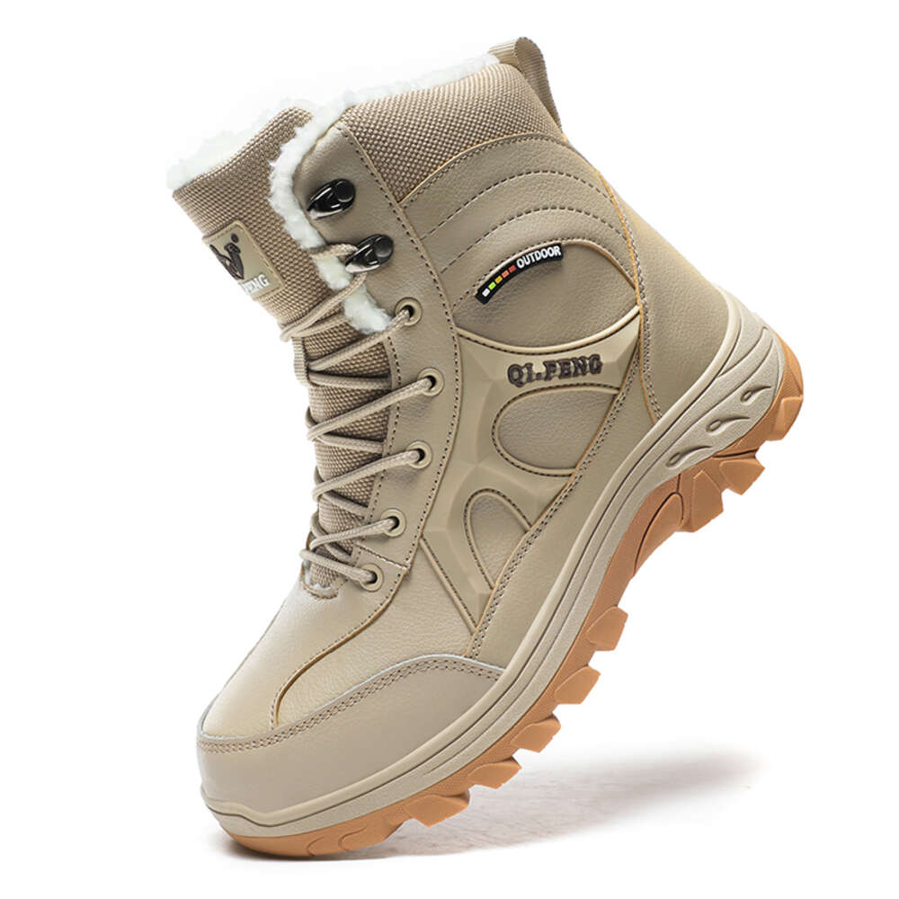 Hiking Shoes Non-slip Snow Outdoor Wholesale Men's Waterproof Women Shoe Box Adult Unisex Winter Boots for Men