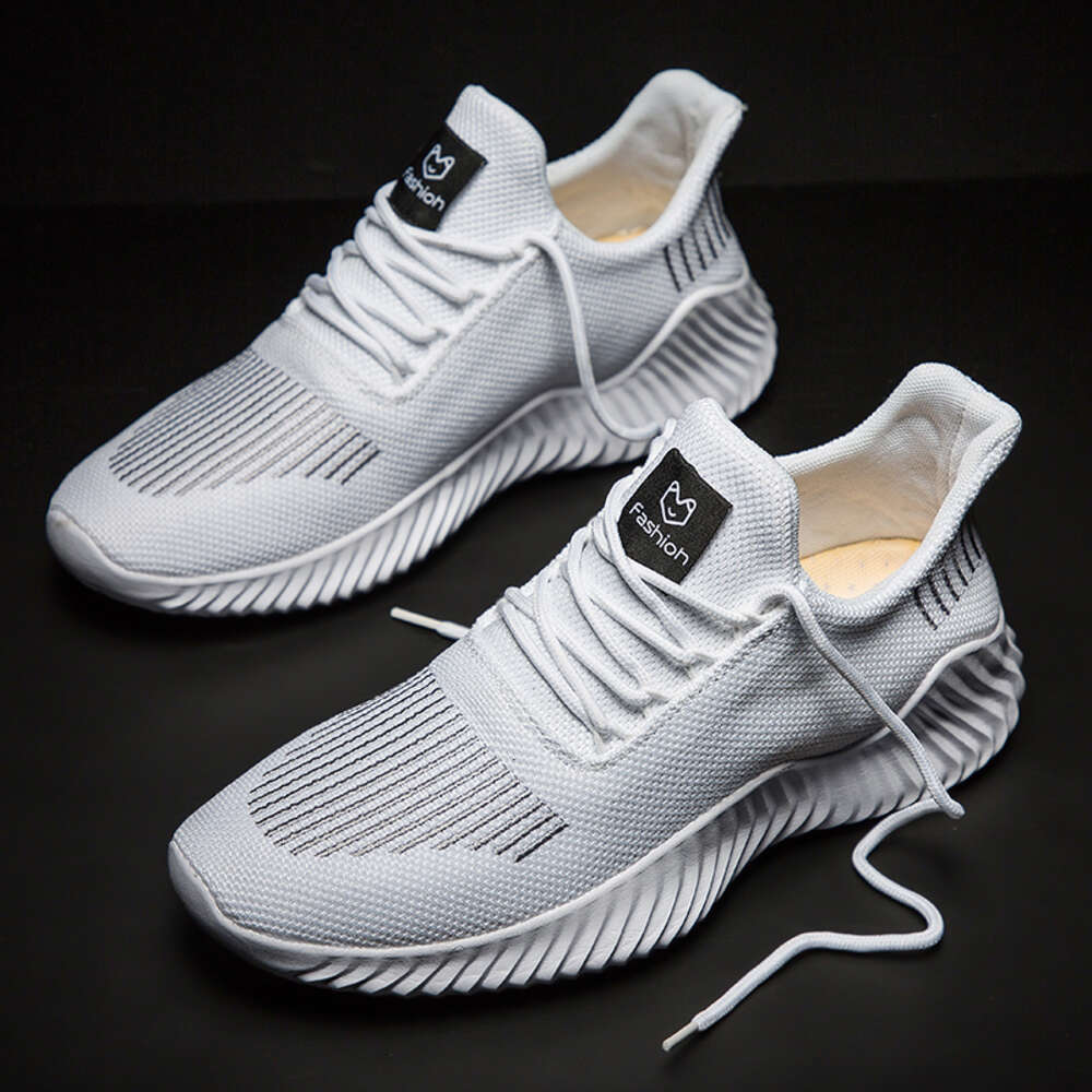 2024 Hot Sale Mesh Lightweight Breathable Running Sneakers Men's comfortable Casual Walking Style Shoes