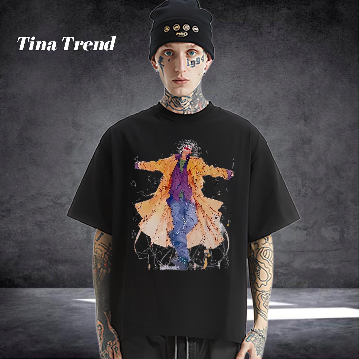 Designer Fashion Mens T Shirts Custom Print Plus Size Hip Hop Mens Tshirts Breathable Short Sleeve High Quality