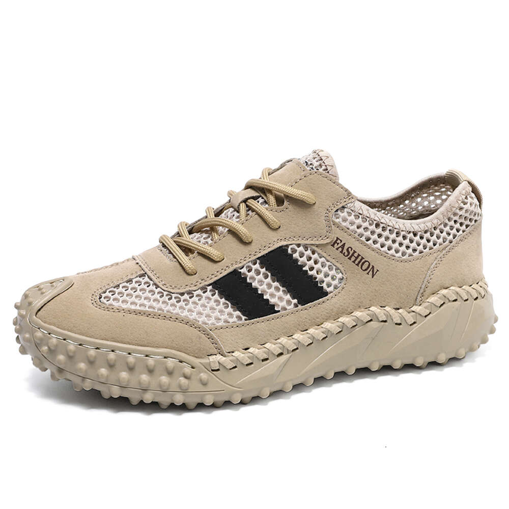 2024 Hot Selling Hiking Mountaineering Mesh Shoes in Spring and Summer Men's Breathable Daily Outdoor Leisure Sneaker
