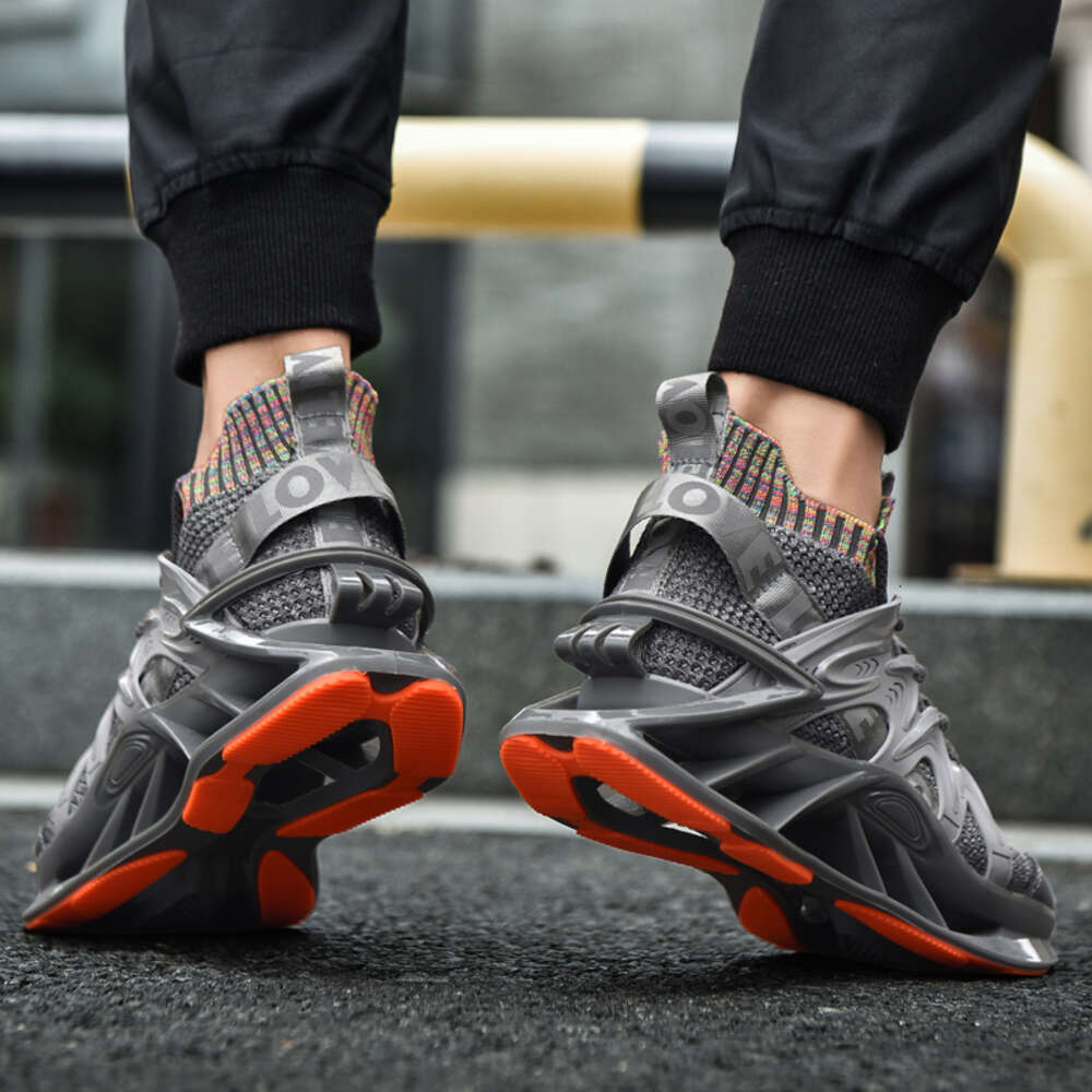 Wholesale High Quality Men's Blade point Sports Shoes Fashion Sneaker Custom