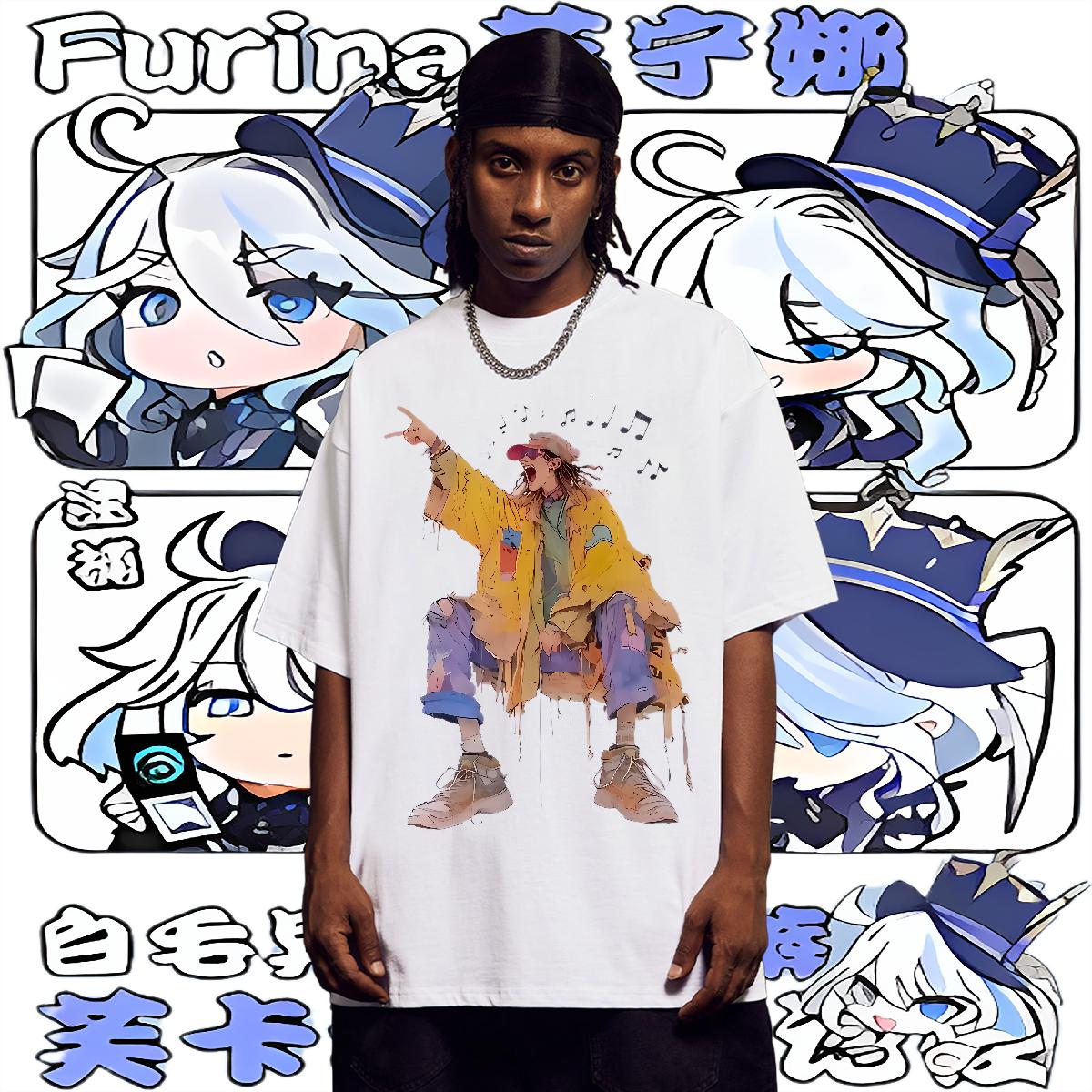 Fashion New Mens T Shirts Custom Cartoon Mens Tshirts Street Cotton Breathable Soft Classic Tees