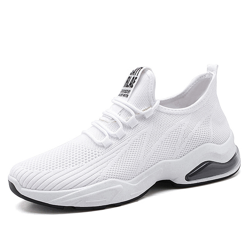 Men's breathable soft soled comfortable casual running mesh shoes