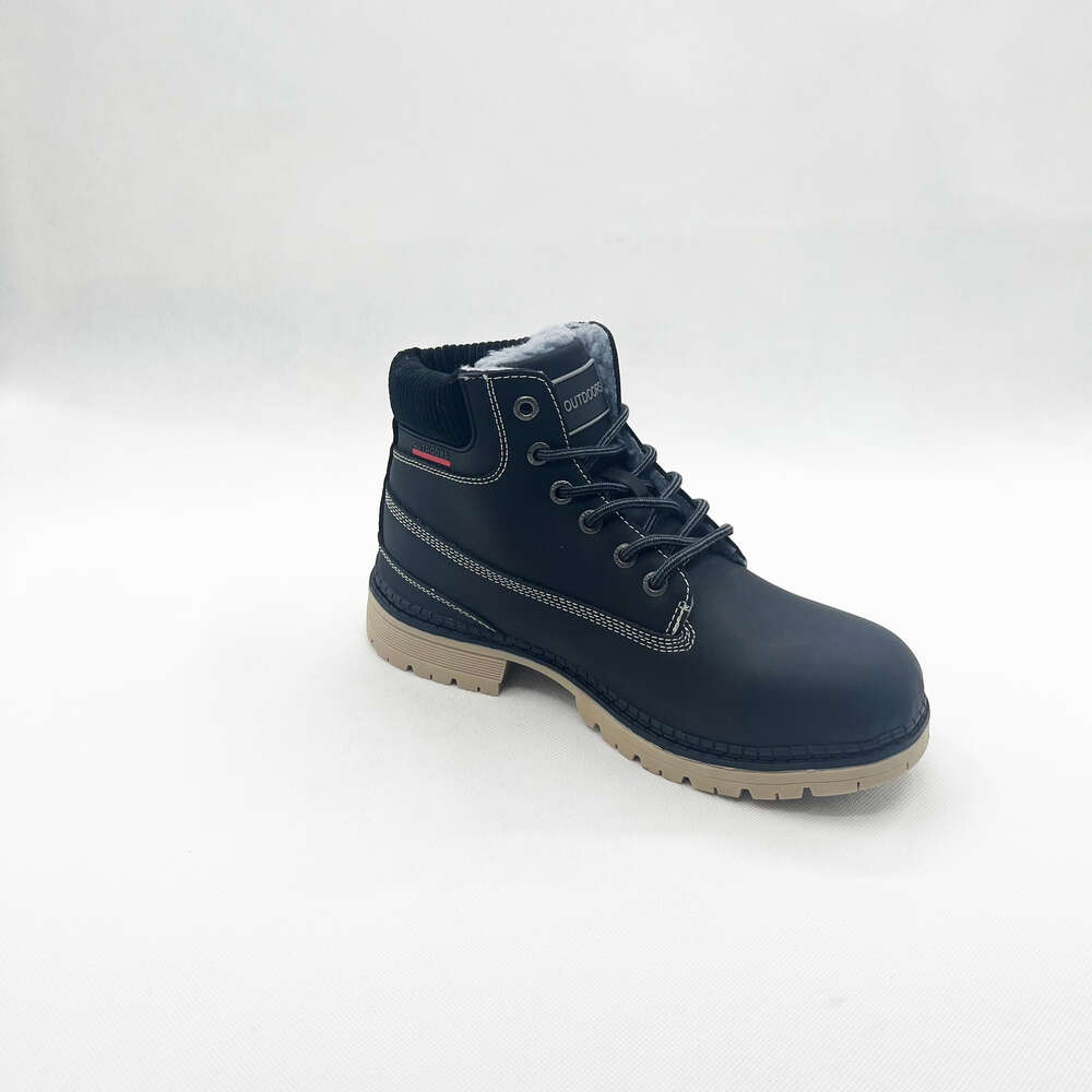 Custom Men's hiking Waterproof non-slip outdoor walking men's shoes Fashion high-top boots for men Winter