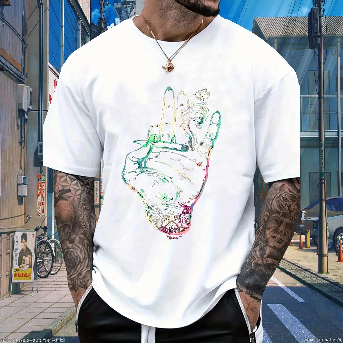 Factory Direct T shirt Anime Casual Beach Tshirts 180g Cotton Designer