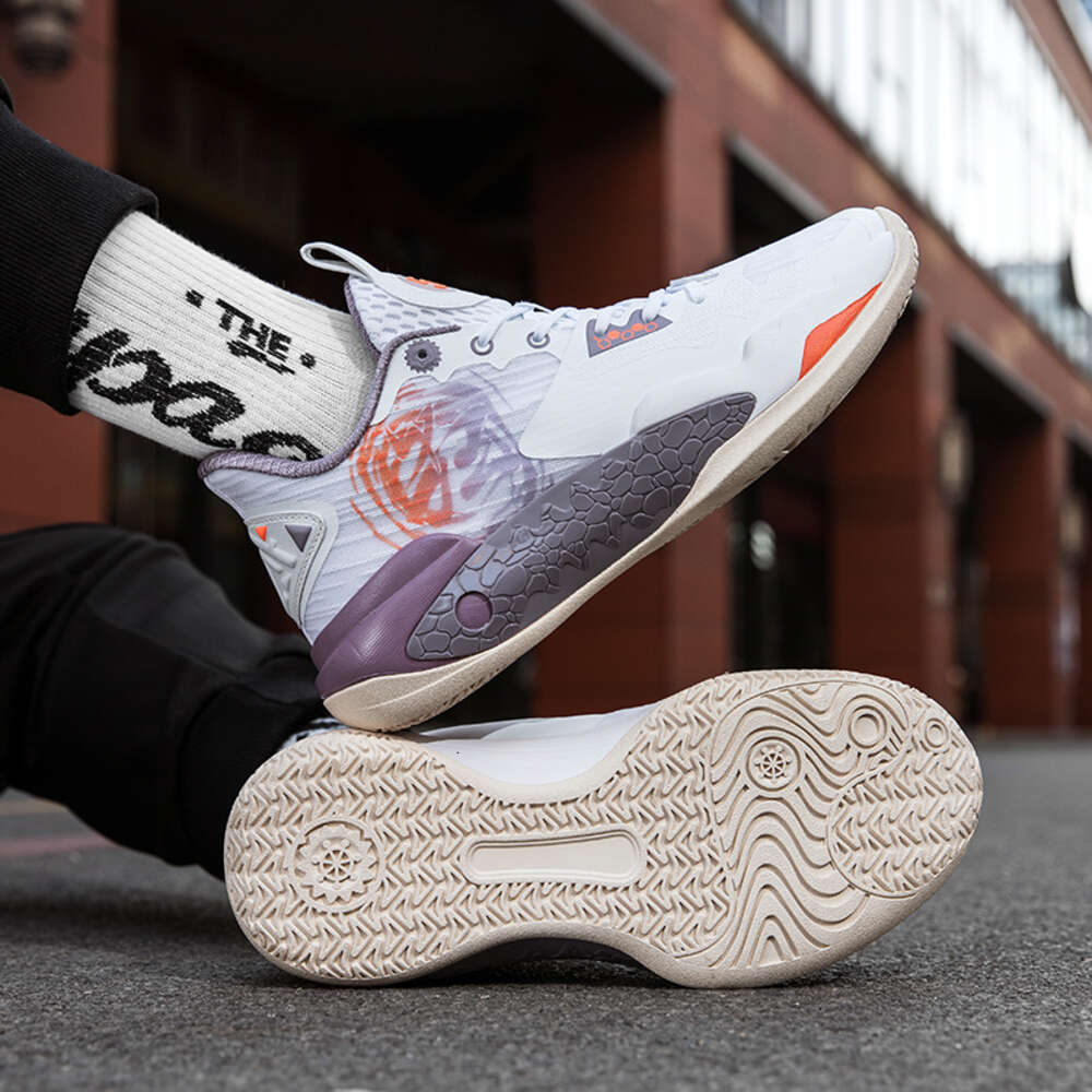 Custom high quality Zapatos de baloncesto Ultra lightweight non-slip Street competition basketball shoes for men