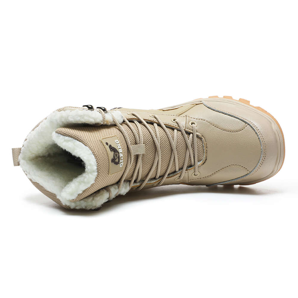 Hiking Shoes Non-slip Snow Outdoor Wholesale Men's Waterproof Women Shoe Box Adult Unisex Winter Boots for Men