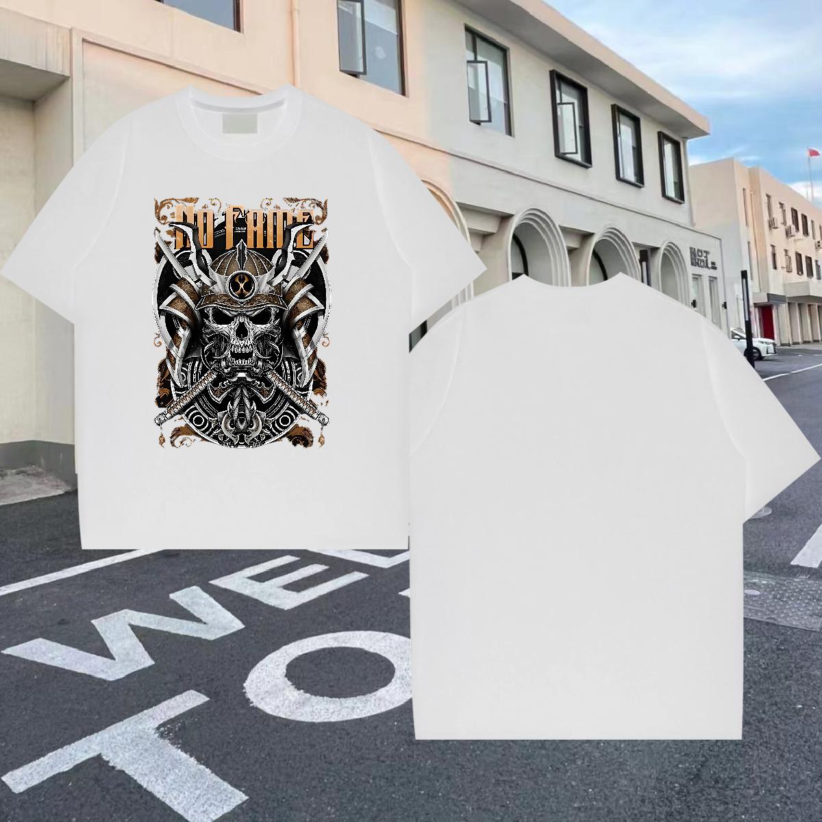 Brand Couples T Shirts O-Neck Short Sleeve Cotton Casual Daily Wear Man T Shirts Custom Print Oversized Fashion Designer Top Tees