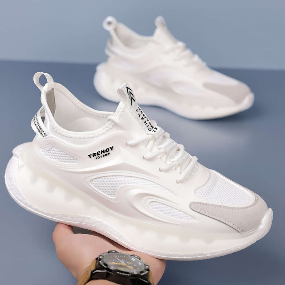 2024 New Wholesale Fashion Breathable light Casual Running Trainers Sneakers Walking Sports Men Shoes