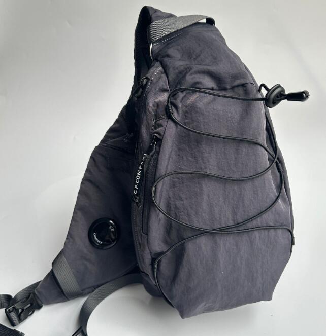 2025--Eueope Men Single Shoulder Crossbody Small Bag One Lens Outdoor Sports Pull Rope Chest Bag Waist Bag Unisex sling Bags