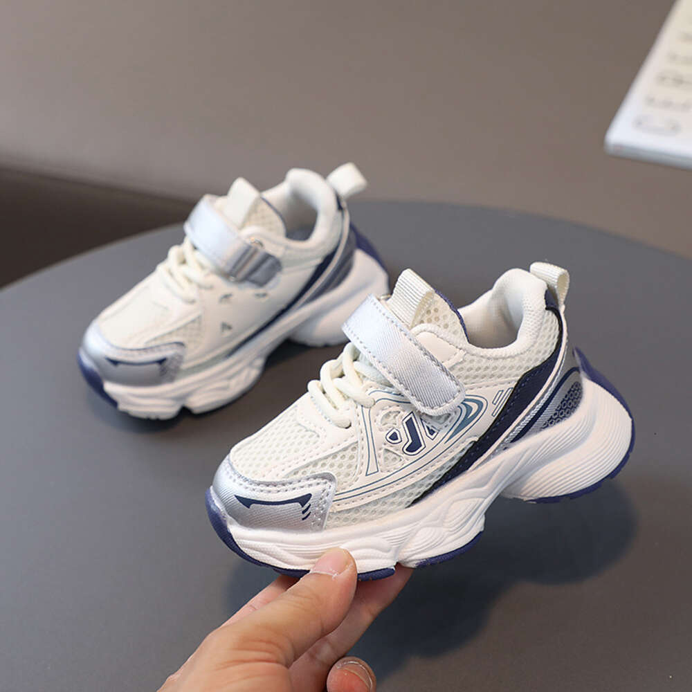 2023 Autumn New Children's Sports Boys' Breathable Mesh Girls' Baby Dad's Casual Shoes F612-29