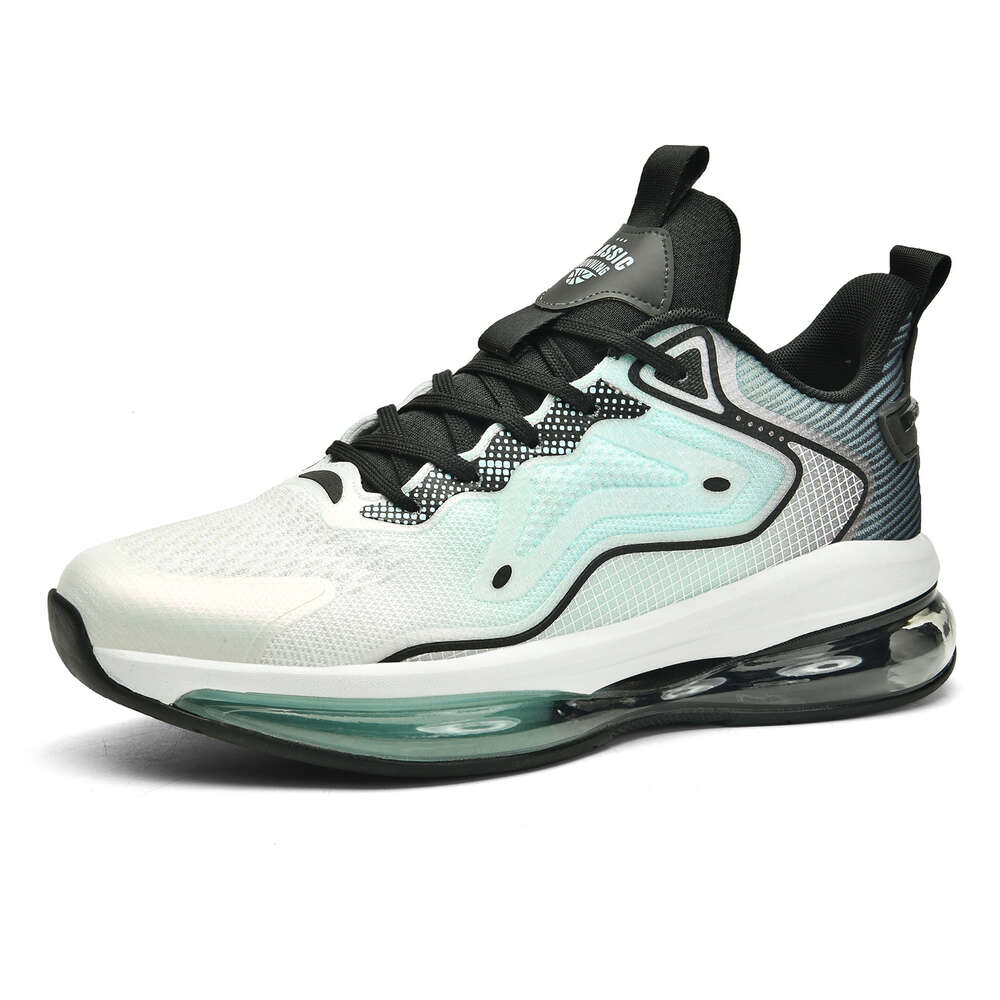 High quality cushioned air cushion running Mesh breathable custom for non-slip light walking style shoes men