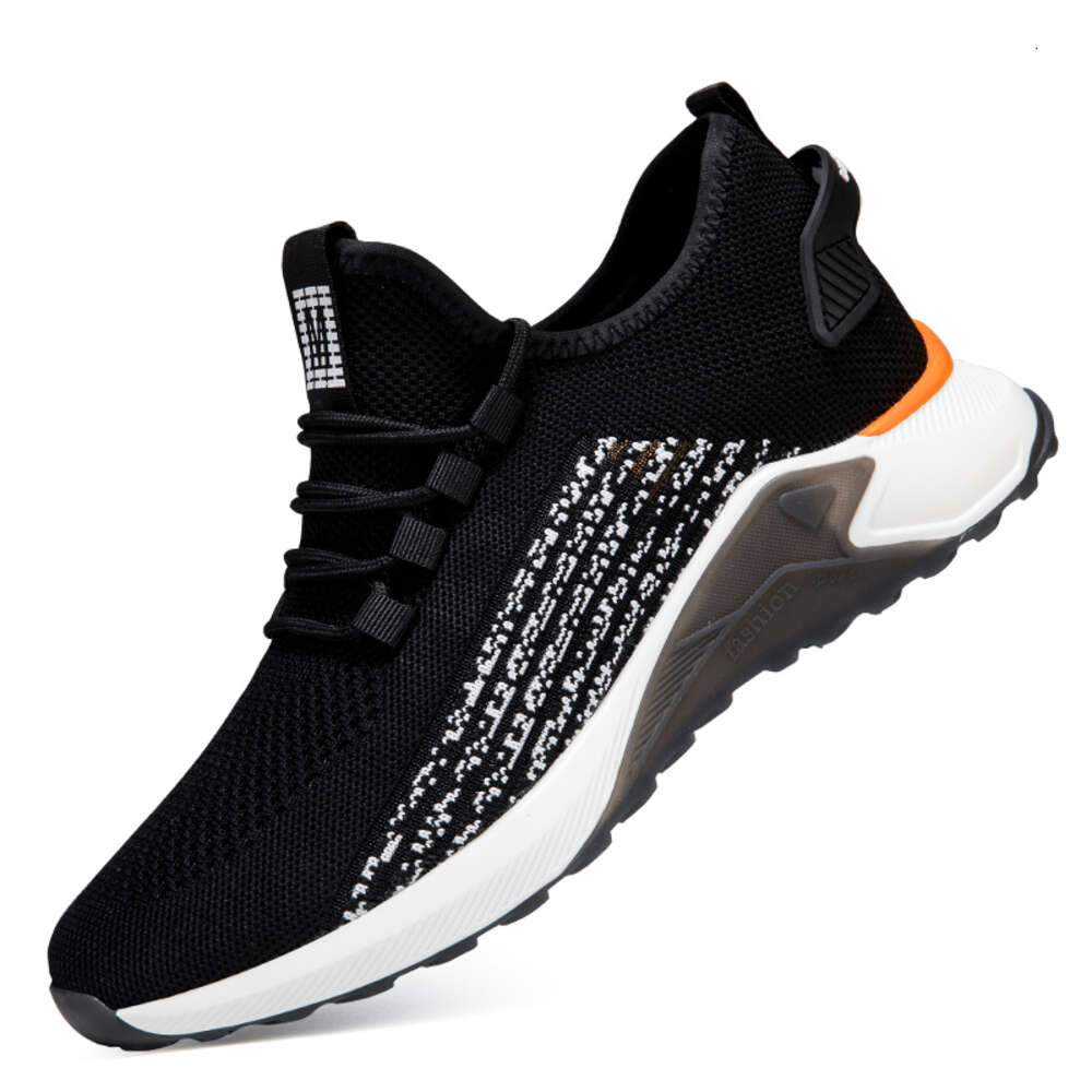 High quality non-slip comfortable walking style custom running shoes for men Breathable deodorant mens sneaker