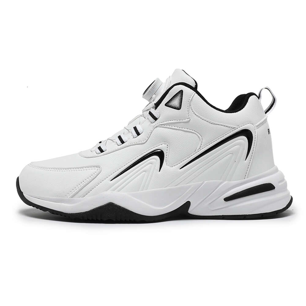 High quality men's made in China The latest fashion running shoes Comfortable non-slip leather sneakers