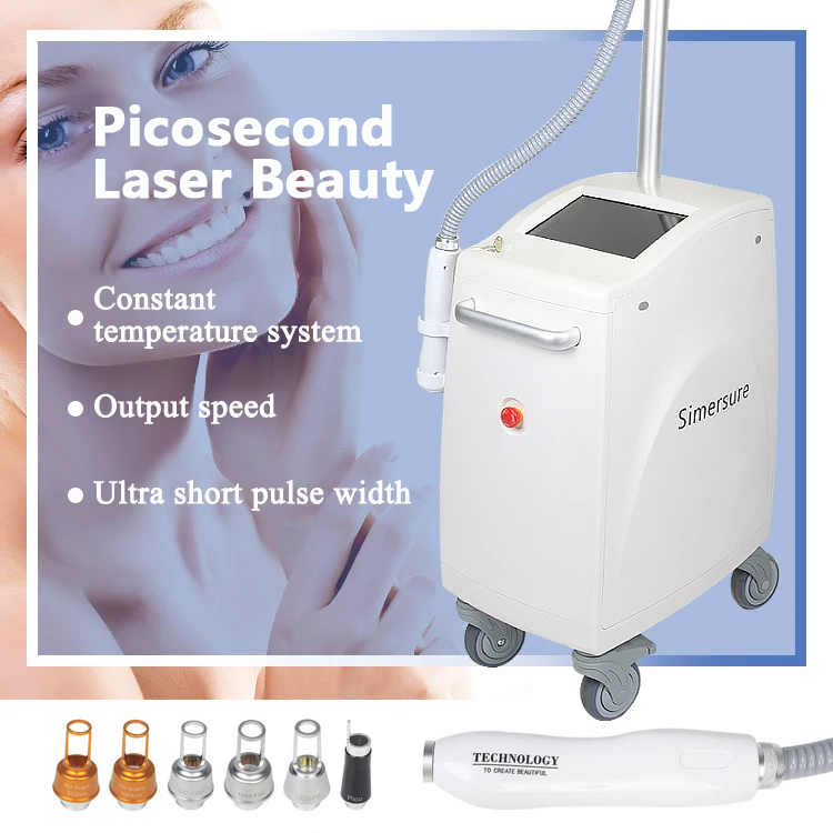 CE Approved Q Switched Nd Yag Pico Laser Anti-pigment All Colors Tattoo Removal Picolaser Skin Brightening Black Doll Treatment Tattoo Remove Machine