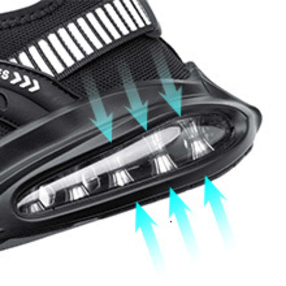 Anti slip safety work boots are not easily damaged, steel toed men's shoes, women's lightweight air cushion sports shoes