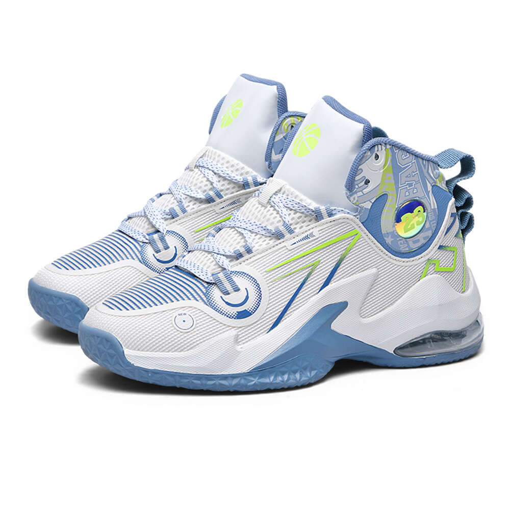 2024 Custom Professional Rebound Soft Men Outdoor Sports Sneakers Air Cushion Breathable Mesh Women Basketball Shoes