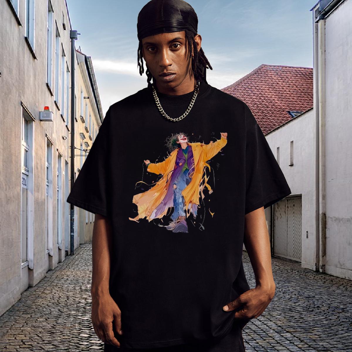 Cool Design T Shirts Men High Street Hip Hop Short Sleeve Cotton O-Neck Tshirt for Man Woman Fashion Designer Skull Wear